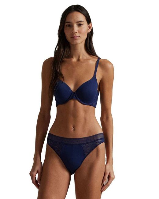 Polo Ralph Lauren Blue Love Collection Lace Bikini Brief