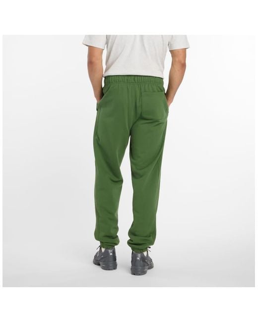 New Balance Green Athletics French Terry Jogger for men