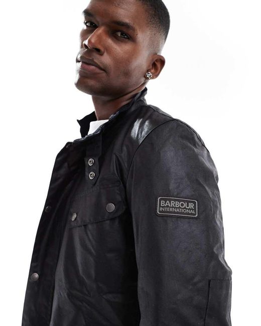Barbour Blue Duke Wax Jacket for men