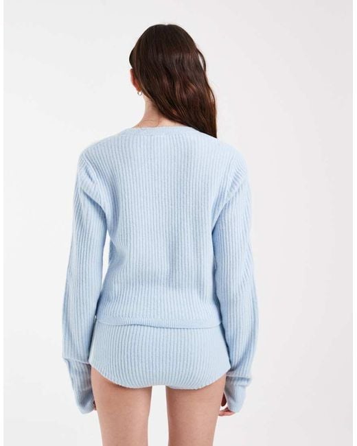 Adidas Originals White X Jennie Knitted Wrap Cardigan