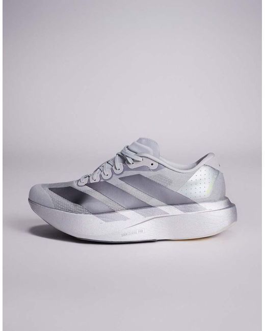 Adidas Originals White Adidas Running Adizero Evo Sl Trainers