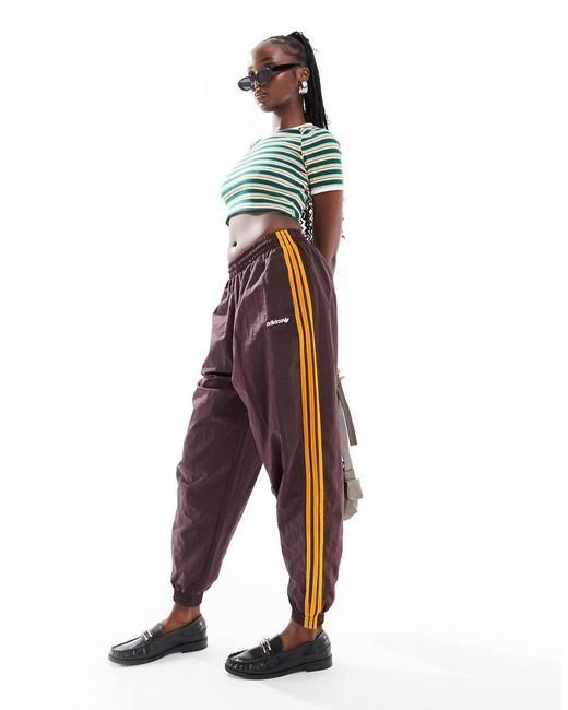 Adidas Originals Brown 80s Track Pant