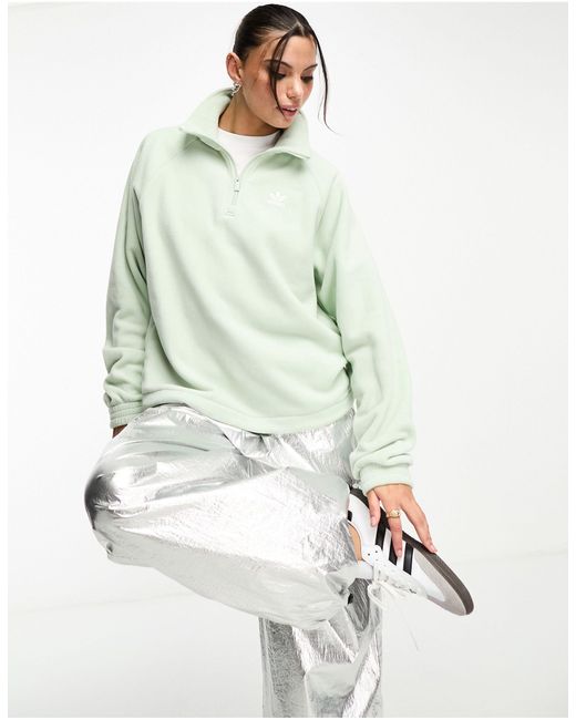 Adidas Originals Green – neutral court – fleece-sweatshirt
