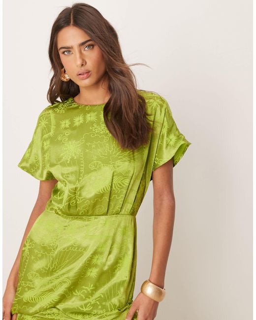 Never Fully Dressed Green – midaxi-kleid