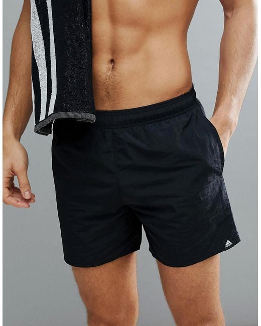 Adidas Swim Shorts In Black Cv7111 in Black for Men Lyst