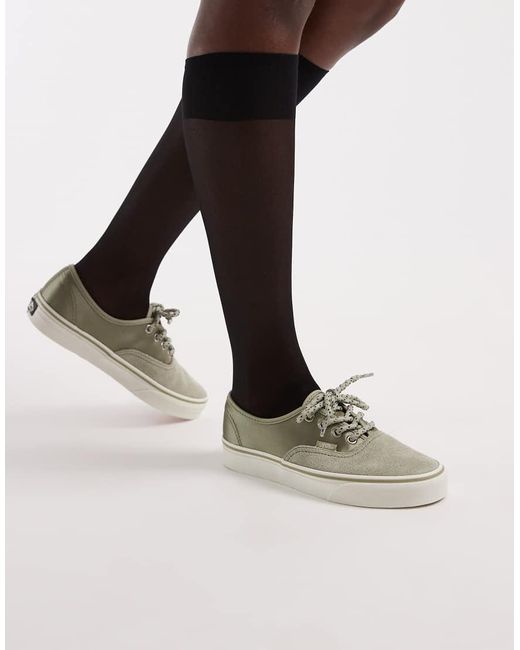 Vans Green Authentic Trainers