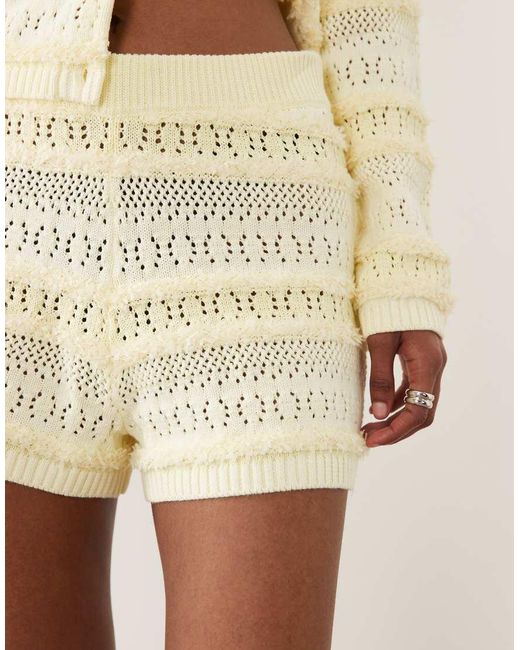ASOS Natural Stitch Short Co-Ord