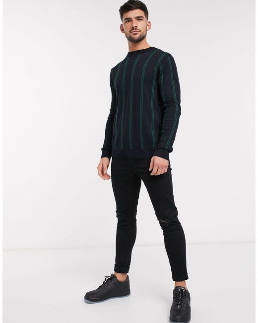 topman green jumper