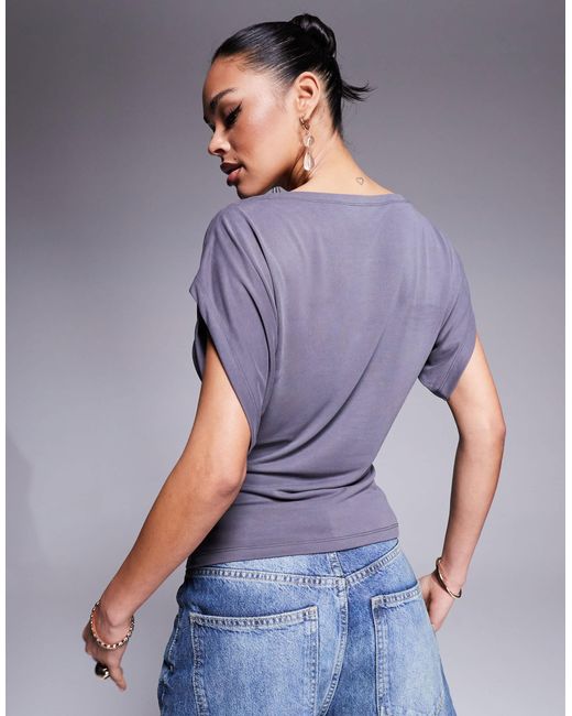 ASOS Purple – grown on – oversize-t-shirt