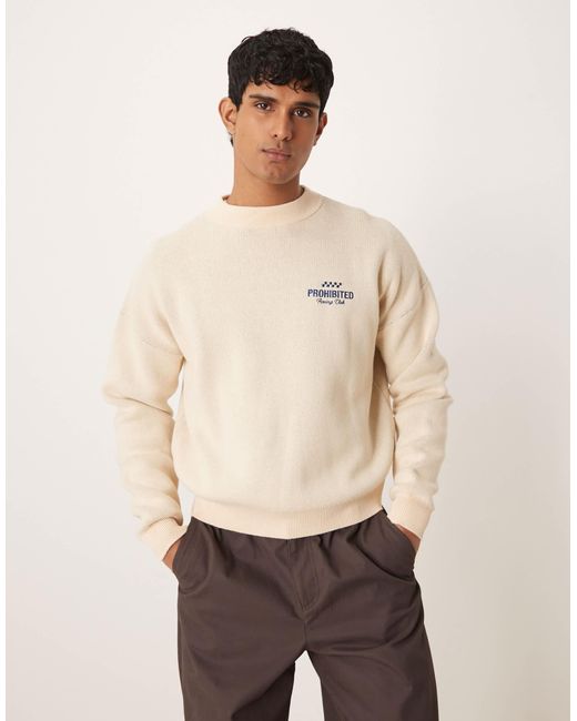 Vortex - pull ras Prohibited pour homme en coloris Natural