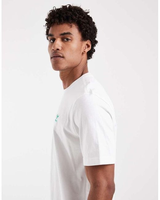 Adidas Originals White Essentials Relaxed T-shirt for men