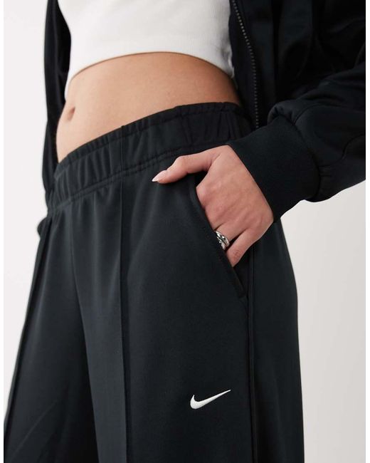Nike White Wide Leg Track Pant