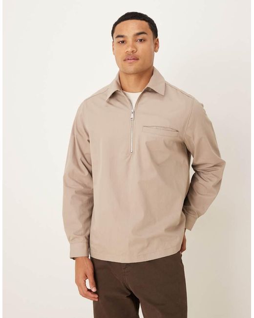 Camicia di ASOS in Natural da Uomo