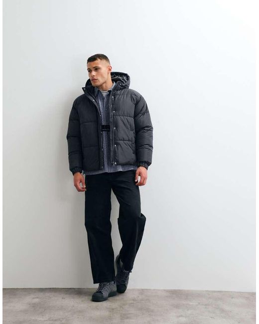 Chaleco Acolchado ASOS de hombre de color Blue
