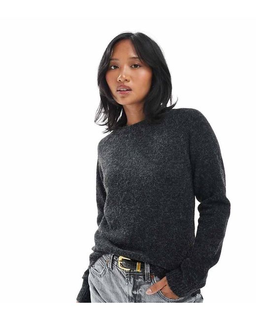 Maglione Lavorato Con Scollo Rotondo di Vero Moda in Black