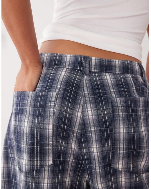 Collusion White Low Rise Balloon Pants