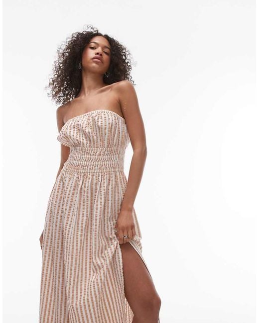 bandeau beach dresses uk Sea Level | Sunset Bandeau Dress White –