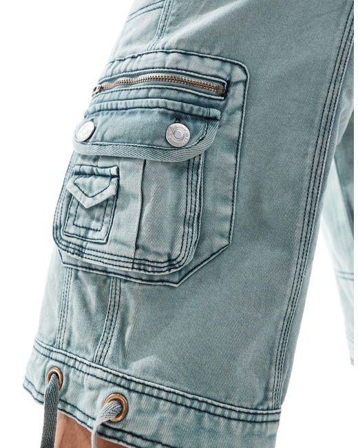 Reclaimed (vintage) Blue – jeans-jorts
