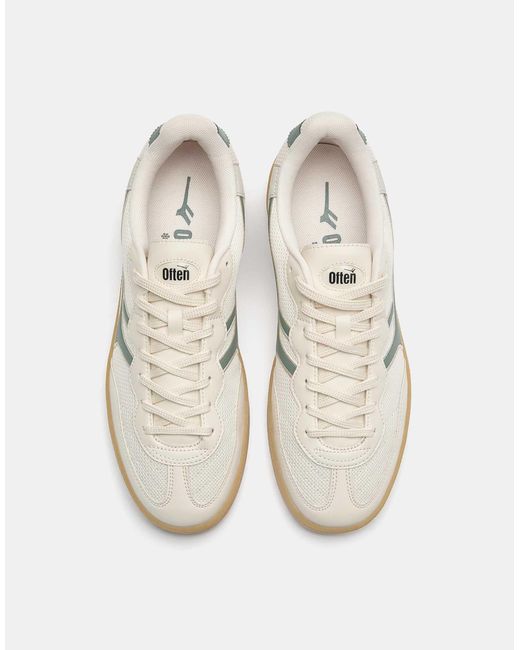 Pull&Bear – retro-sneaker in White für Herren