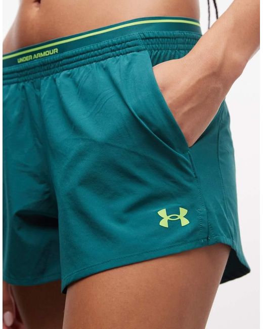 Under Armour Blue Vanish Woven 3-inch Shorts