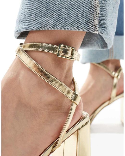 Asos Design Wide Fit Asos Design in het Blue