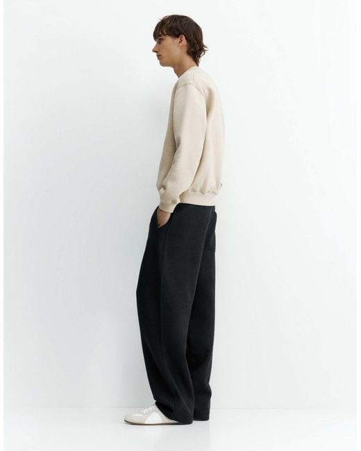 Pull&Bear Baggy-jogginghose in White für Herren
