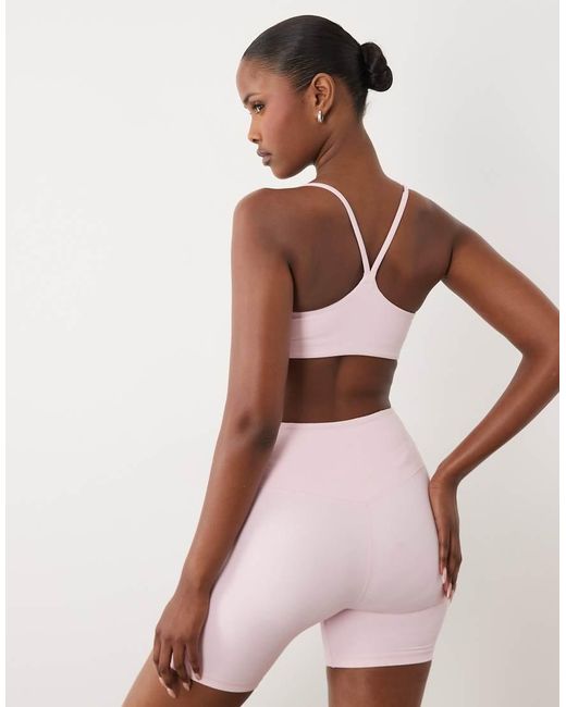ARKET Brown Mix And Match Super Soft Sports Bra