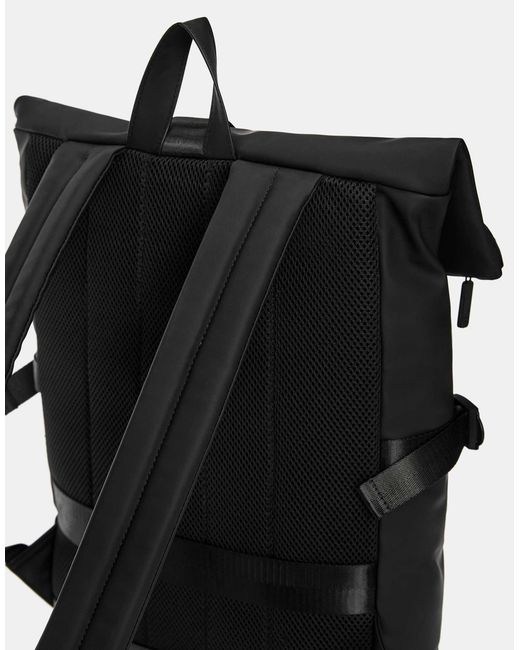 Sac à dos caoutchouté Pull&Bear pour homme en coloris Black