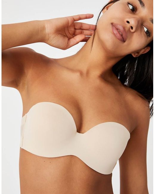Cotton On Brown Everyday Strapless Lightly Lined T-shirt Bra