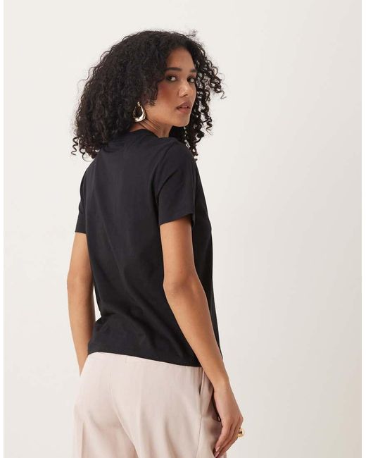Calvin Klein Black Stitch Chest Logo T-shirt