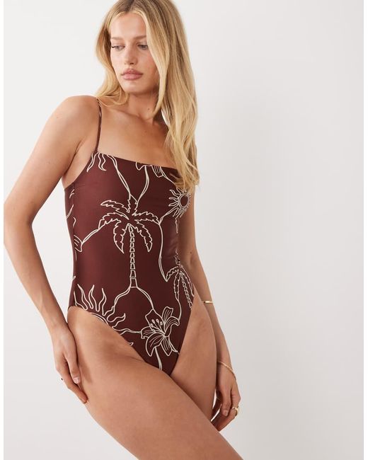 ASOS Logan in het Brown