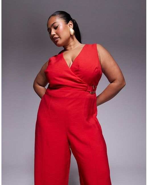 Asos Design Curve di ASOS in Red