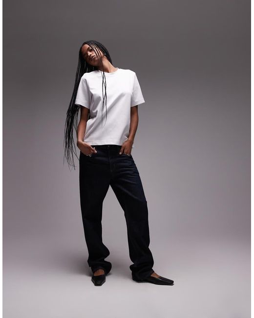 ARKET Gray Heavyweight Jersey Boxy T-Shirt