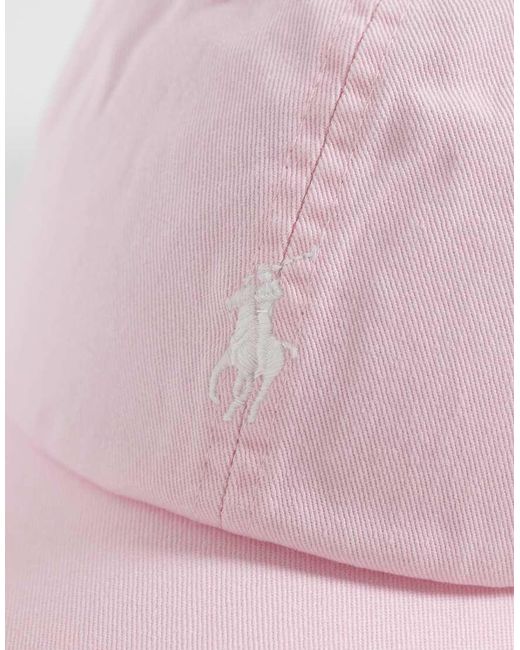 Polo Ralph Lauren Pink Icon Logo Baseball Cap