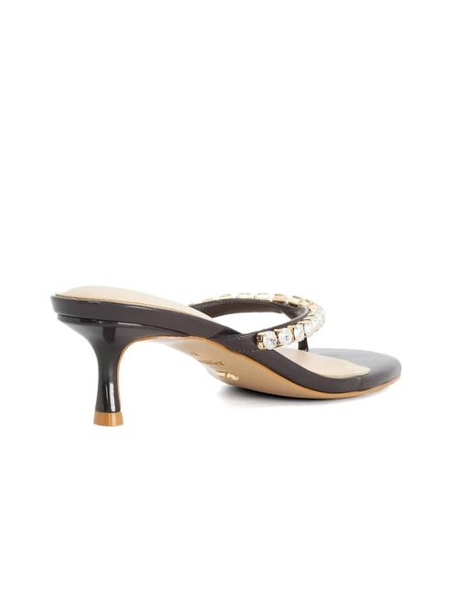 Dune Brown Mimis Mules