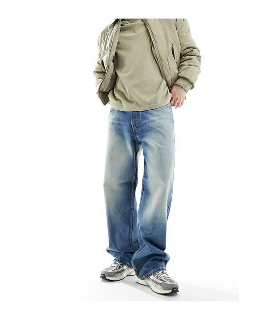 Sphere - jean ample à taille basse - jackpot Weekday pour homme en coloris Blue