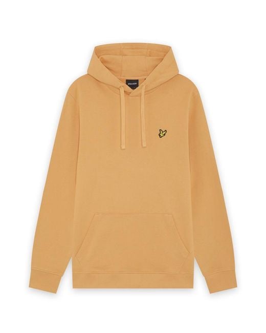 Lyle & Scott Natural Mid Layers Pullover Hoodie for men