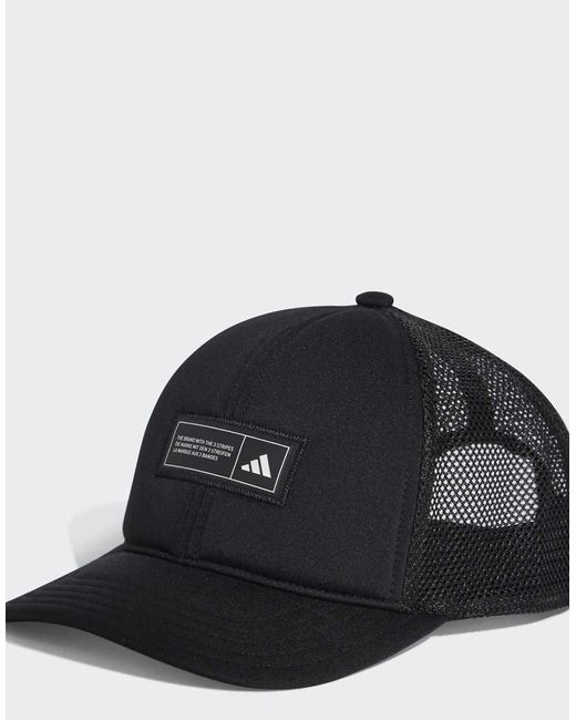 Adidas Originals Black Snapback Trucker Cap