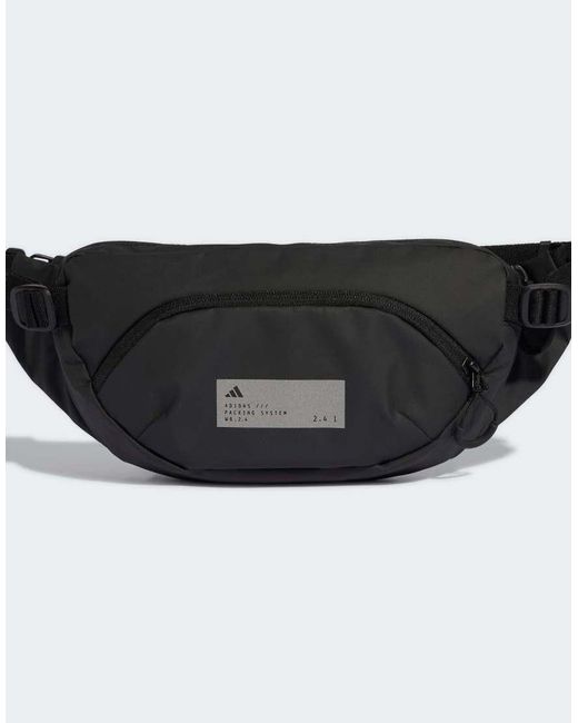 Adidas Originals Black Hybrid Waistbag