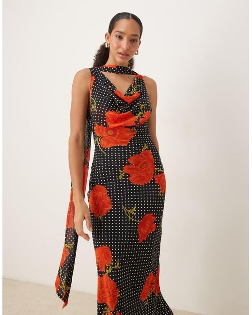 Never Fully Dressed Natural Sophie Midi Dress