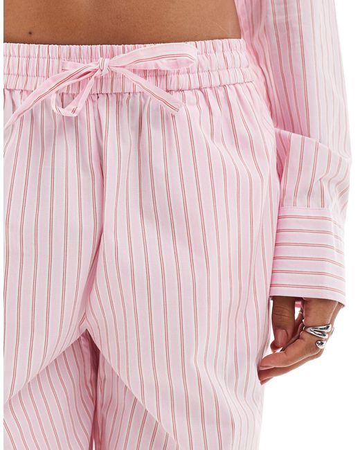 ONLY Pink Wide Leg Trouser Co-ord
