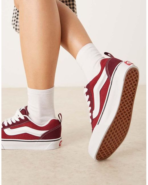 Vans Natural Knu Skool Colour Theory Trainers