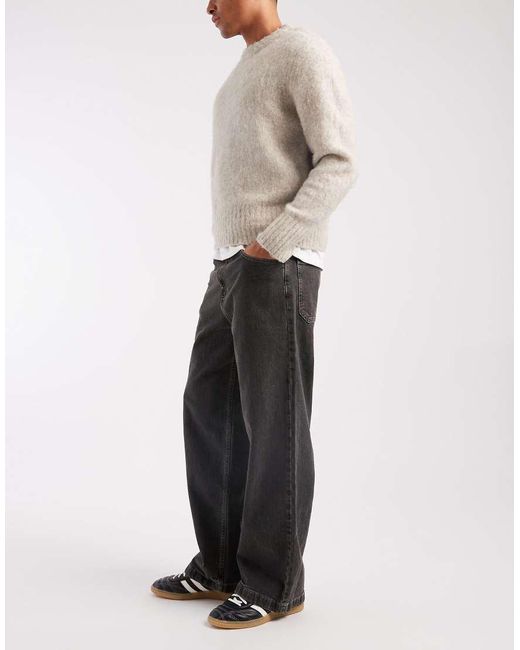 Hollister Natural Super baggy 5 Pocket Jeans for men