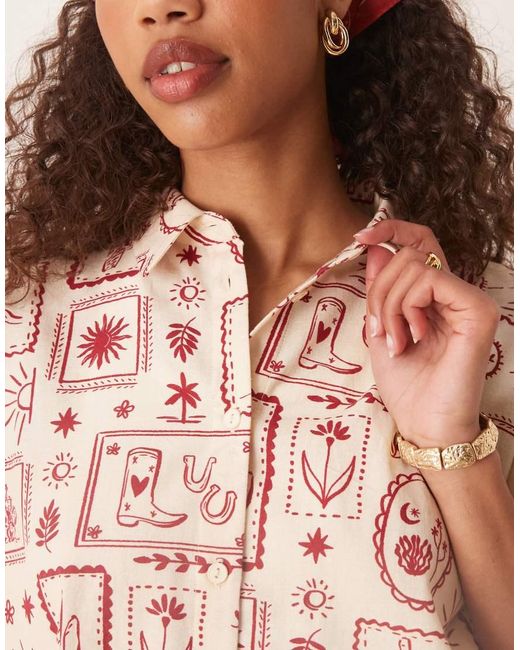 Camicia di ASOS in Pink
