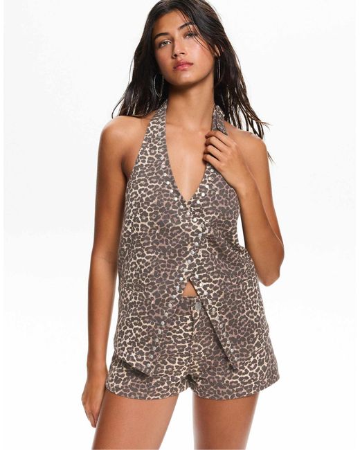 Pull&Bear Brown – shorts