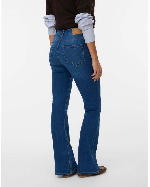 Vero Moda Blue Flared Fit Jeans