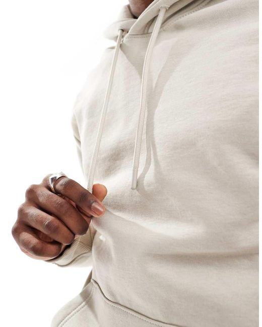Only & Sons White Hoodie for men