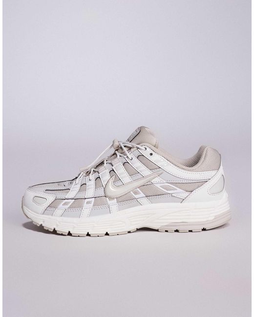 Nike White P-6000 Utility Trainers