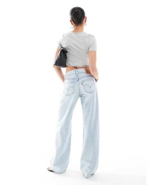 Levi's Blue Superlow Loose Denim Jeans