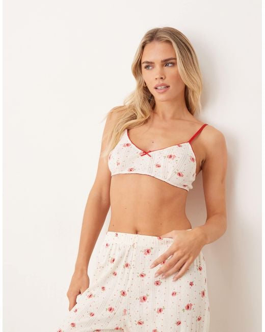 ASOS Natural Mix & Match Bralette